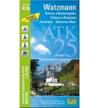 Wanderkarten Salzburg Bayerische ATK25-R16, Watzmann 1:25.000 LDBV
