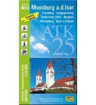 Hiking Maps ATK25-M13 Moosburg a.d.Isar (Amtliche Topographische Karte 1:25000) LDBV