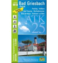Wanderkarten Bayern ATK25-M18 Bad Griesbach i.Rottal (Amtliche Topographische Karte 1:25000) LDBV