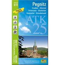 Hiking Maps Bavaria Bayerische ATK25-E11, Pegnitz 1:25.000 LDBV