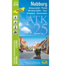 Hiking Maps Bavaria ATK25-G14 Nabburg (Amtliche Topographische Karte 1:25000) LDBV