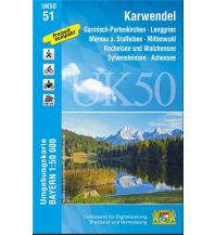 Wanderkarten Tirol UK50-51 Karwendel 1:50.000 LDBV