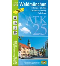 Wanderkarten Bayern ATK25-G16 Waldmünchen (Amtliche Topographische Karte 1:25000) LDBV