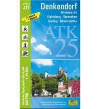 ATK25-J11 Denkendorf (Amtliche Topographische Karte 1:25000) LDBV