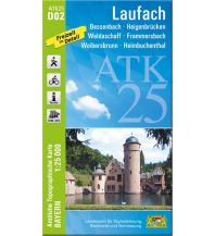 Bayerische ATK25-D02, Laufach 1:25.000 LDBV