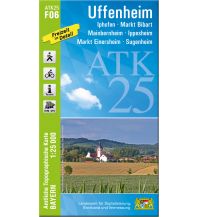 Hiking Maps Bavaria ATK25-F06 Uffenheim (Amtliche Topographische Karte 1:25000) LDBV