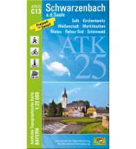 Wanderkarten Deutschland ATK25-C13 Schwarzenbach a.d.Saale (Amtliche Topographische Karte 1:25.000) LDBV