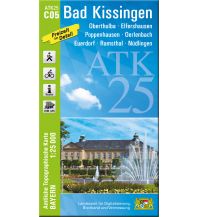 Wanderkarten Bayern Bayerische ATK25-C05, Bad Kissingen 1:25.000 LDBV