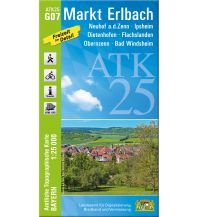 ATK25-G07 Markt Erlbach (Amtliche Topographische Karte 1:25000) LDBV