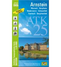 Wanderkarten Bayern ATK25-D05 Arnstein (Amtliche Topographische Karte 1:25000) LDBV