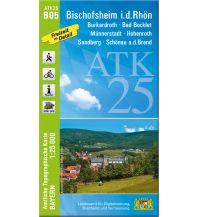 Wanderkarten Bayern ATK25-B05 Bischofsheim i.d.Rhön (Amtliche Topographische Karte 1:25000) LDBV