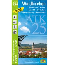 Hiking Maps Bavaria Bayerische ATK25-K20, Waldkirchen 1:25.000 LDBV