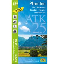 Hiking Maps Tyrol Bayerische ATK25-R07, Pfronten 1:25.000 LDBV