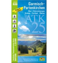 Hiking Maps Bavaria Bayerische ATK25-R09, Garmisch-Partenkirchen 1:25.000 LDBV