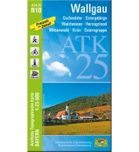 Wanderkarten Bayern Bayerische ATK25-R10, Wallgau 1:25.000 LDBV