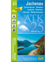 Hiking Maps Tyrol Bayerische ATK25-R11, Jachenau 1:25.000 LDBV