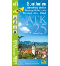 Wanderkarten Bayern Bayerische ATK25-R06, Sonthofen 1:25.000 LDBV