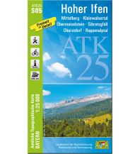 Wanderkarten Vorarlberg Bayerische ATK25-S05, Hoher Ifen 1:25.000 LDBV