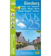 Hiking Maps Bavaria Bayerische ATK25-M06, Günzburg 1:25.000 LDBV