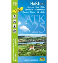 Hiking Maps Bavaria Bayerische ATK25-D07, Haßfurt 1:25.000 LDBV