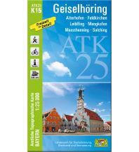 Wanderkarten Bayern Bayerische ATK25-K15, Geiselhöring 1:25.000 LDBV