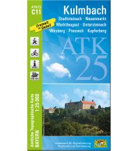 Hiking Maps Bavaria ATK25-C11 Kulmbach (Amtliche Topographische Karte 1:25000) LDBV