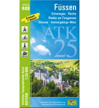 Hiking Maps Tyrol Bayerische ATK25-R08, Füssen 1:25.000 LDBV