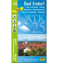 Hiking Maps Bavaria Bayerische ATK25-P14, Bad Endorf 1:25.000 LDBV
