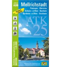 Hiking Maps Bavaria ATK25-A06 Mellrichstadt (Amtliche Topographische Karte 1:25000) LDBV