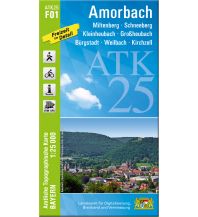 Outdoor ATK25-F01 Amorbach (Amtliche Topographische Karte 1:25000) LDBV
