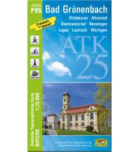 Wanderkarten Bayern Bayerische ATK25-P05, Bad Grönenbach 1:25.000 LDBV