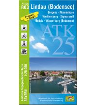 Hiking Maps Vorarlberg Bayerische ATK25-R03, Lindau am Bodensee 1:25.000 LDBV