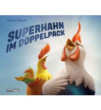 Kinderbücher und Spiele SUPERHAHN IM DOPPELPACK wortweit