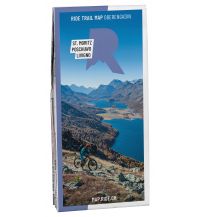 Mountainbike-Touren - Mountainbikekarten Ride Trail Map, Oberengadin Swiss Sports Publishing GmbH