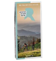 Radkarten Schweiz Ride Trail Map, Zürich Oberland Swiss Sports Publishing GmbH