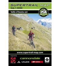 Mountainbike-Touren - Mountainbikekarten Supertrail Map Valle Aosta Est Outkomm