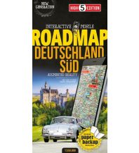 Straßenkarten Interactive Mobile ROADMAP Deutschland Süd High 5 Edition AG