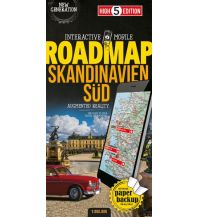 Straßenkarten Interactive Mobile ROADMAP Skandinavien Süd High 5 Edition AG
