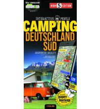 Straßenkarten Interactive Mobile CAMPINGMAP Deutschland Süd High 5 Edition AG