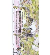 Hiking Maps Böhm-Wanderkarte Deutschland Außeralpin - Hinterhermsdorf und die Schleusen 1:10.000 Kartographischer Verlag Böhm