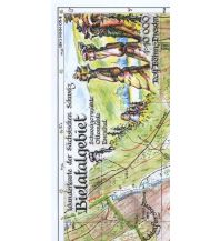 Hiking Maps Germany Böhm-Wanderkarte Bielatalgebiet 1:10.000 Kartographischer Verlag Böhm