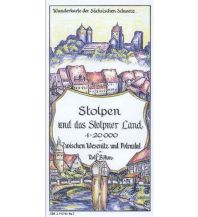 Wanderkarten Böhm-Wanderkarte Deutschland Außeralpin - Stolpen und das Stolpner Land 1:20.000 Kartographischer Verlag Böhm