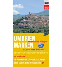 Camping Guides Umbrien & Marken mit San Marino Werner Rau Verlag