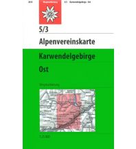 Wanderkarten Tirol Alpenvereinskarte 5/3, Karwendelgebirge Ost 1:25.000 Österreichischer Alpenverein