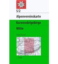 Wanderkarten Tirol Alpenvereinskarte 5/2, Karwendelgebirge Mitte 1:25.000 Österreichischer Alpenverein