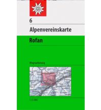 Wanderkarten Tirol Alpenvereinskarte 6, Rofan 1:25.000 Österreichischer Alpenverein