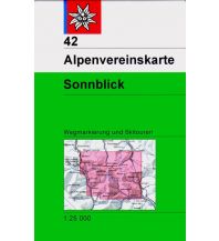 Skitourenkarten Alpenvereinskarte 42, Sonnblick 1:25.000 Österreichischer Alpenverein