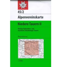 Hiking Maps Styria Alpenvereinskarte 45/2, Niedere Tauern 2, 1:50.000 Österreichischer Alpenverein