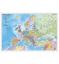 Europa Staaten Europas - Wandkarte/Poster - laminiert Stiefel GmbH