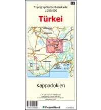 Straßenkarten Europa Kappadokien - Topographische Reisekarte 1:250.000 Türkei (Blatt 11) MapFox